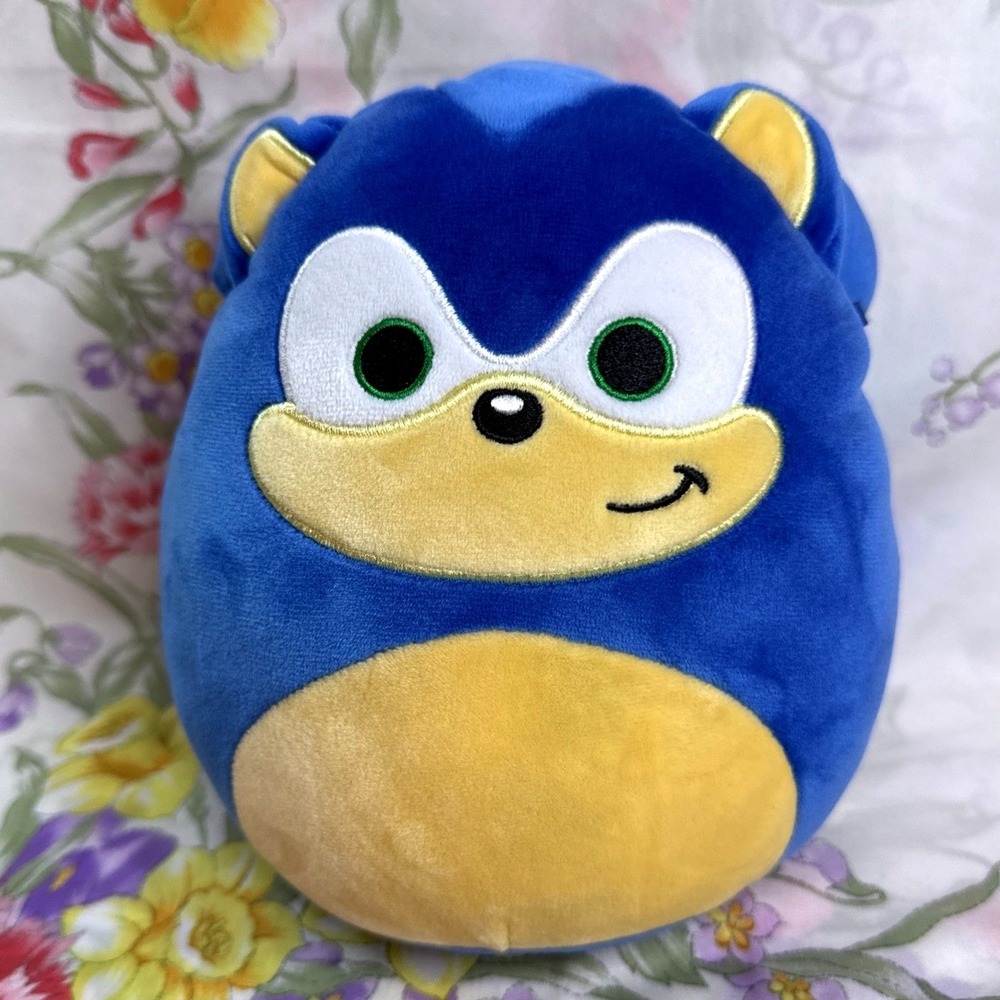 Squishmallows Sonic the Hedgehog 8" Plush SEGA Blue Video Game Character